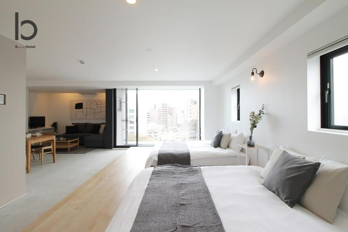公寓 Bhotel Heiwaodori 901 - New In Famous Dori For 6p 广岛